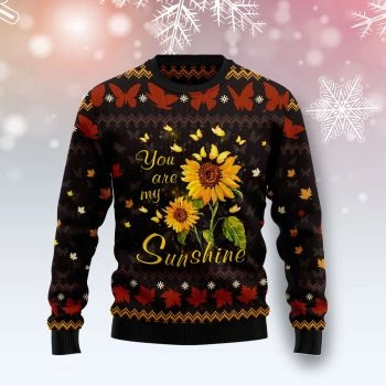 Butterfly Sunshine Ugly Christmas Sweater