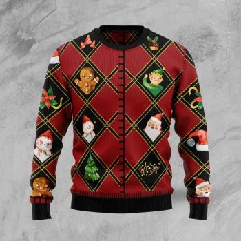 Cat Meowy Ugly Christmas Sweater
