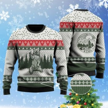 Bear I Hate People Ugly Christmas Sweater,Christmas Ugly Sweater