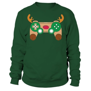 Merry Christmas Christmas Game Controller Reindeer Sweatshirt