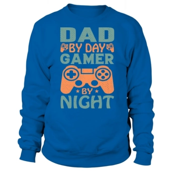 Dad by day, gamer by night Sweatshirt