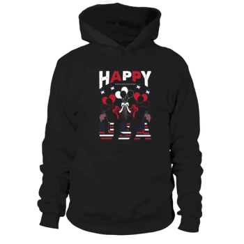 Happy Independence Day USA Hoodies