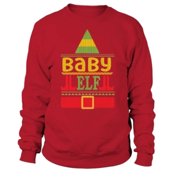 Baby Elf Ugly Christmas Sweatshirt