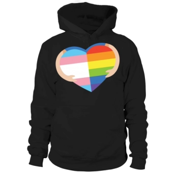 Heart With Transgender For Pride Hoodie