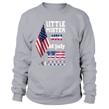 Little Mister 4th of July 1776 Sweatshirt