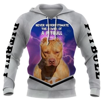 Cute Purple White Dog Pattern Animals Hoodie