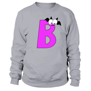 Halloween Alphabet Clipart B Sweatshirt