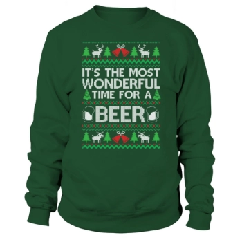 Its the most wonderful time for a beer Sweatshirt