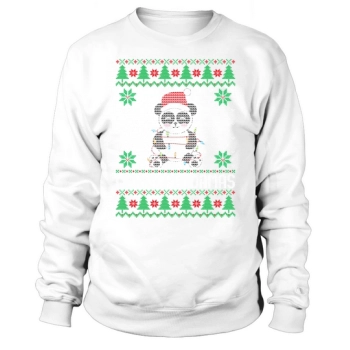 Merry Pandamas Ugly Christmas Sweatshirt