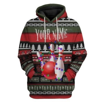  Precious Colorful Olive Bottle Pattern Christmas Hoodie