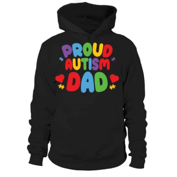 Proud Autism Dad Hoodie