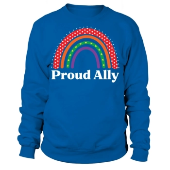 Proud Ally LGBT Day Month Sweatshirt