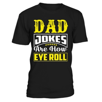 Dad jokes are like eye rolls