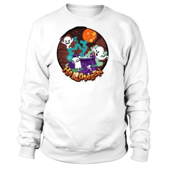 Halloween Ghosts Making Magic Potion Sweatshirt