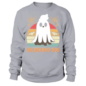 Golden Retriever Halloween French Boo Dog Gift Sweatshirt