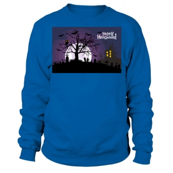 Scary Night Halloween Vector Sweatshirt