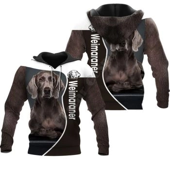 Fashion Brown Dog Pattern Animals Hoodie