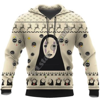 Gorgeous Brown Deer Pattern Christmas Hoodie