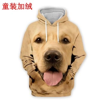 Precious And Cute Brown Dog Pattern Animals Hoodie