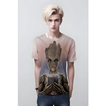 Baby Groot T-Shirt: The Gray Cutest Guardian of the Galaxy