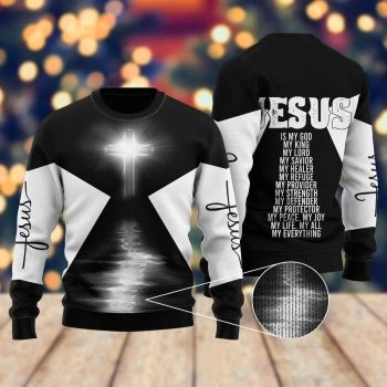 Christian Jesus Ugly Christmas Sweater