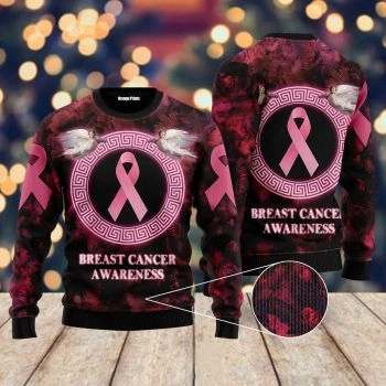 Bud LighBreast Cancer Awareness Ugly Christmas Sweater