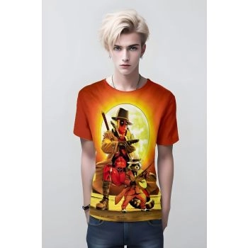 Have Fun with Rocket and Deadpool - Yellow Rocket And Deadpool Shirt - Rocket and Deadpool: The dynamic duo of laughter and action