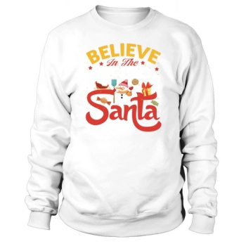 Believe In The Magic Santa Happy Christmas Sweatshirt