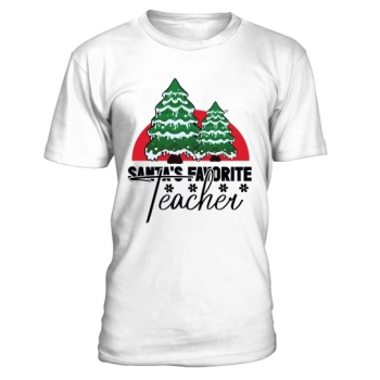 Santa's Favorite Teacher Christmas Trees