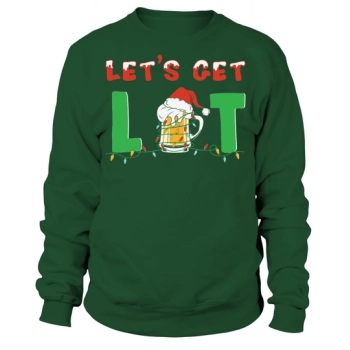 Christmas Funny Pajamas Lets Get Sweatshirt