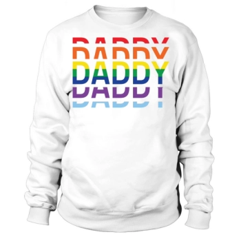 Daddy LGBTQ Pride Sweatshirt