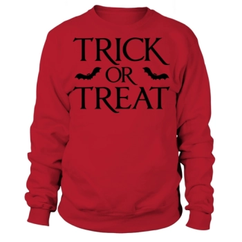 Trick or Treat Funny Halloween Sweatshirt