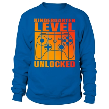 Kindergarten Level Unlocked Back To School Vintage Sweatshirt