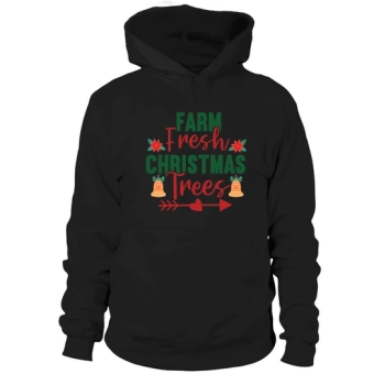 Farm Fresh Christmas Trees Hoodies