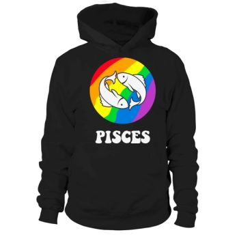 Pisces LGBT LGBT Pride Hoodies