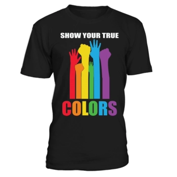 True Colors Rainbow Pride Flag