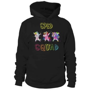 SPED Squad Team SPED Teacher Back To School Hoodies