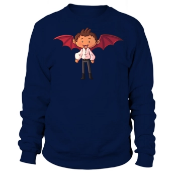 Cute Vampire Boys Halloween 05 Sweatshirt