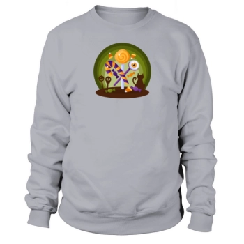 Halloween Sweet Food Sweatshirt