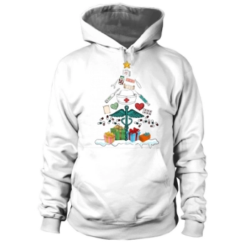 Nurse Elements Christmas Tree Merry Hoodies