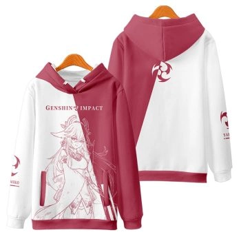 Classic Genshin Impact Yae Miko Amine Hoodie