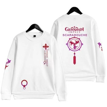 Classic Genshin Impact Scaramouche Anime Sweatershirt