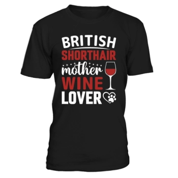 British Shorthair Mother Wine Lover