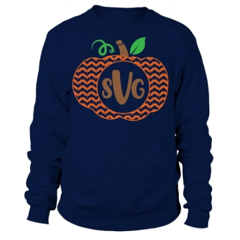 Pumpkin Monogram (4) Sweatshirt