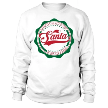 Official Santa North Pole Seal Christmas Sweatshirt