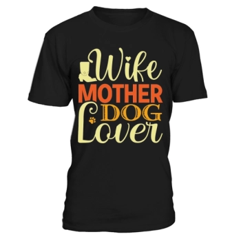 Woman Mother Dog Over