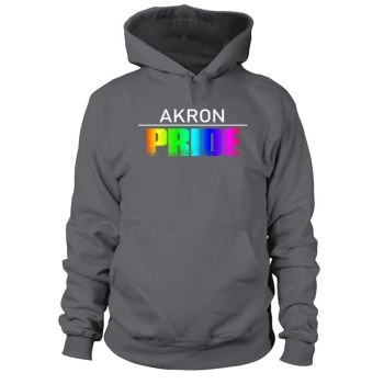 Akron Pride LGBTQ Rainbow Hoodies