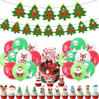 Christmas, Christmas tree elk ornament set