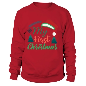 My first Christmas Sweatshirt