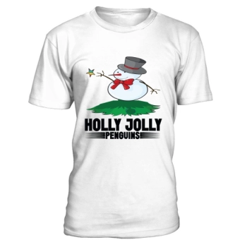 Holly Jolly Penguins Christmas Day